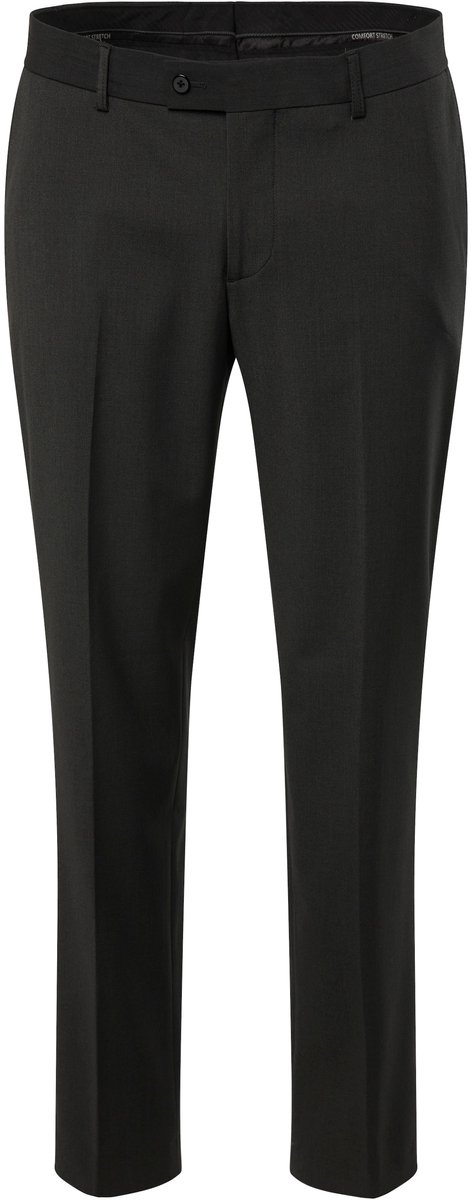 Men Plus - Heren - Zakelijke broek mix & match Barcelona Buik-Fit - Antraciet - Maat 56