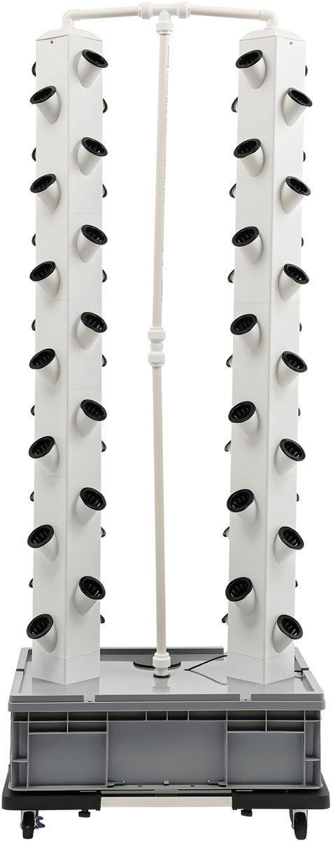 Hydroponische Kweektoren Premium - 56 Plantplaatsen - Met Wielen - Indoor & Outdoor Tuinse