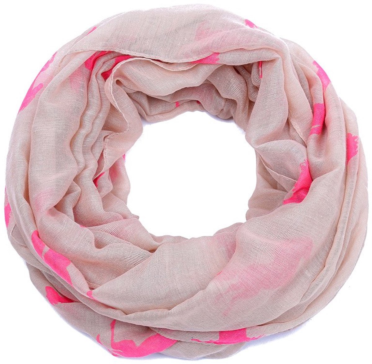 Sjaal Loop Sjaal Bandana Geweven Halsdoek Dunne Ademende Elegante Sjaal Animal Horse print voor Meisjes en Vrouwen