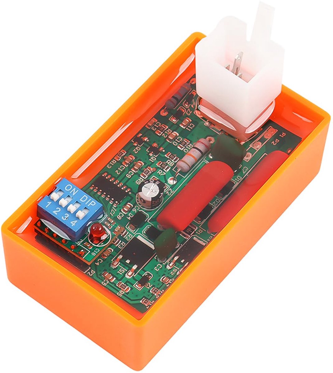 5-pins verstelbare AC CDI motorfiets ontstekingsbox voor DY100 Racing YX140 YX160 C100 AT110, dubbele adapter CDI past op veel 5-takt automodellen