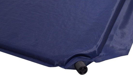 Zelfopblaasbare Slaapmat - Isomat Kamperen - Buiten Slapen - Compact Opvouwbaar - 186 x 53 x 2.5 cm - Blauw — afbeelding 2