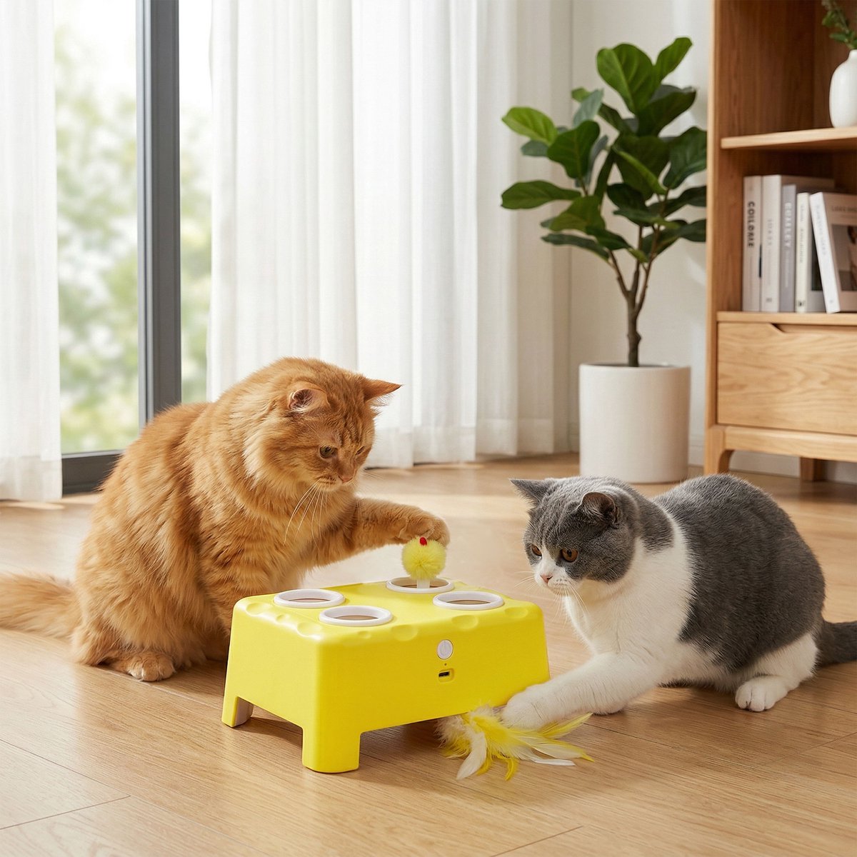 Oplaadbaar Oplaadbaar Interactief Kattenspeelgoed - afbeelding 4