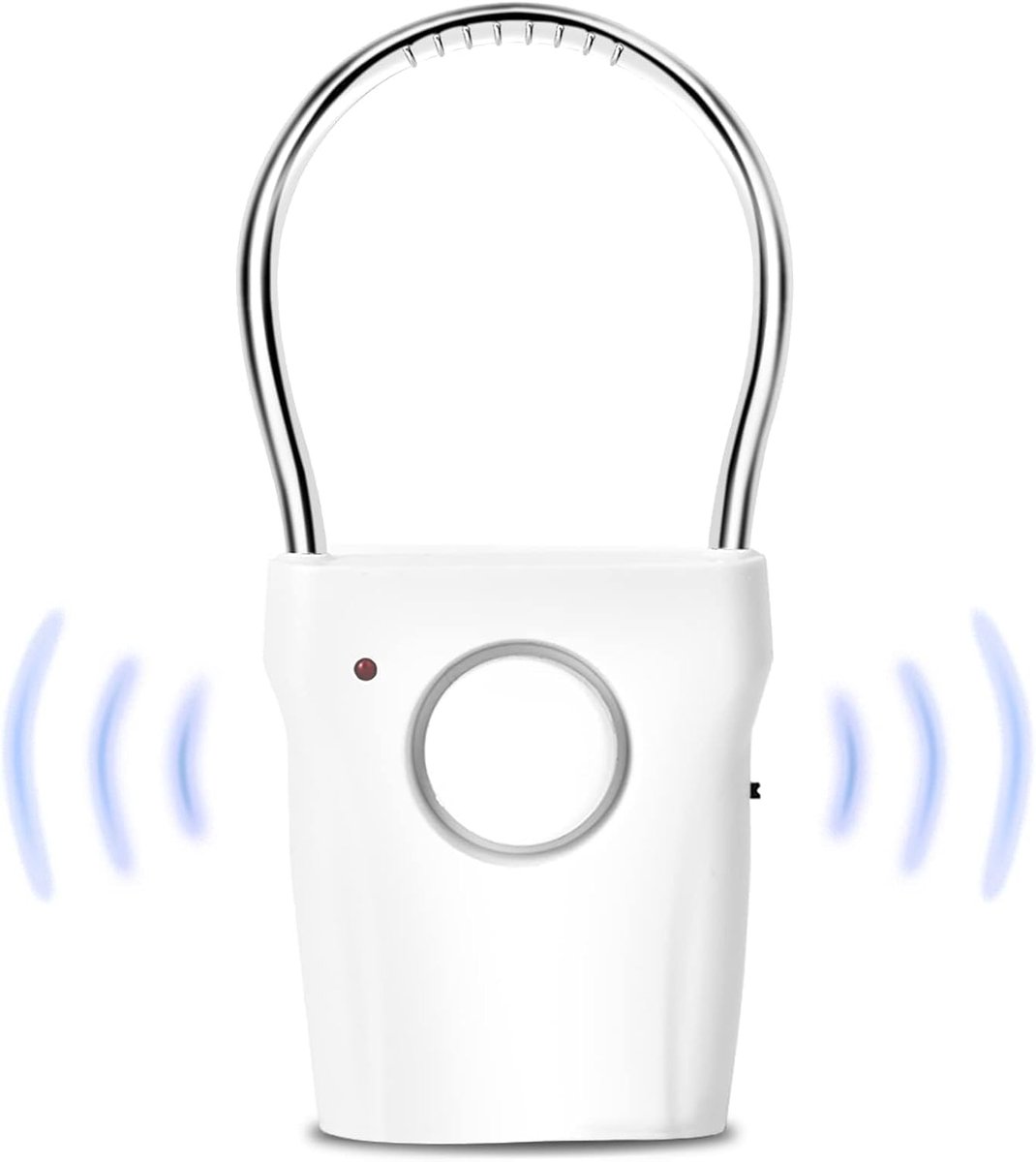 SnelShoppen - Deurklink-alarm 120 dB, Deursensor Alarmsysteem voor Deur, Raam en Inbraakbeveiliging met Tril- en Touch-Sensor, Veiligheid en Beschermi