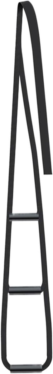 Bed Ladder Hulp - Sit-up Greep - Ondersteuning Mobiliteit - Verstelbare Banden - 3 Handgrepen - Zwart