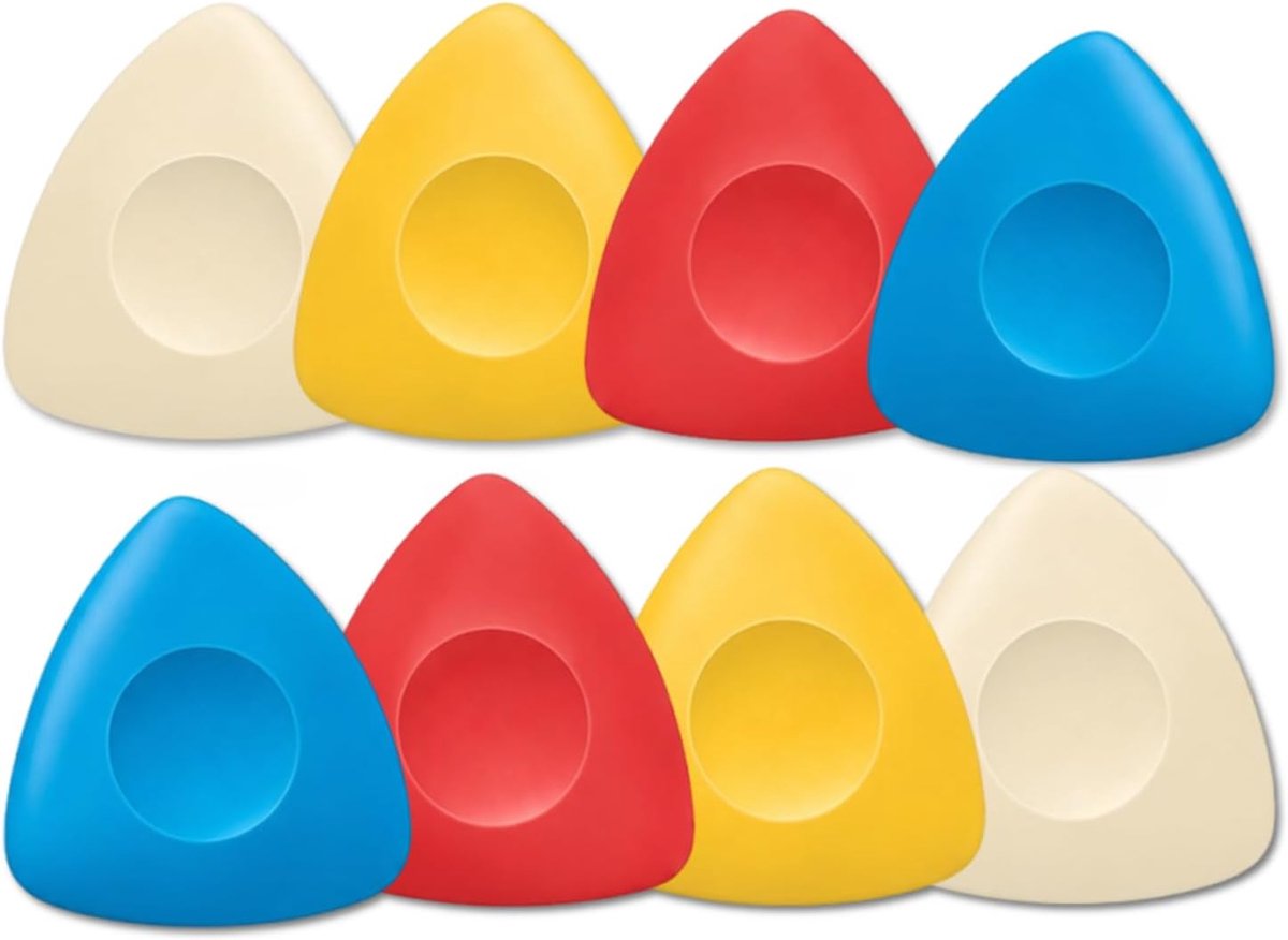 8-delige kleermakerskrijtset, 4 kleuren, naaikrijt, textielkrijt, kleermakerskrijtstift, textielmarker voor het markeren van diverse stoffen, leer, knutselwerk, naaimarkeringen