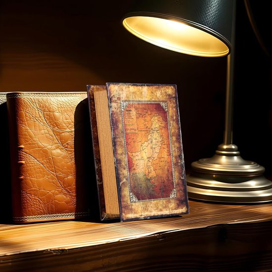 Dozen Bijbel Opbergdoos Retro Afleiding Boek Nep Boeken Decoratieve Bibelot Opbergdoos Voor Postkaart Foto's Sieraden Afstandsbedieningen — afbeelding 4
