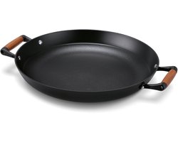 Beka Paella pan met 2 zijgrepen Mandala Gietijzer ø 36 cm - keramische anti-aanbaklaag - geschikt voor alle warmtebronnen