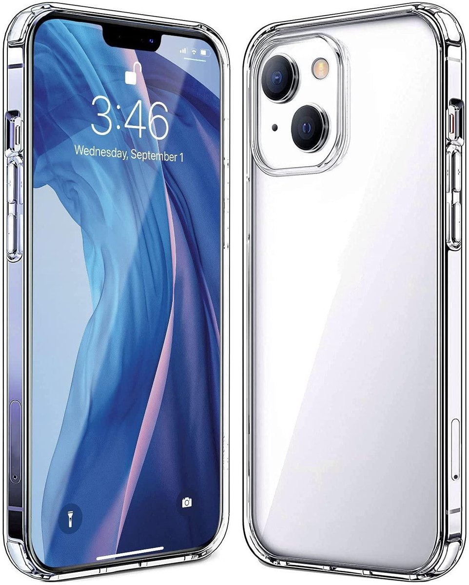 iPhone 13 mobiele hoes TPU transparant