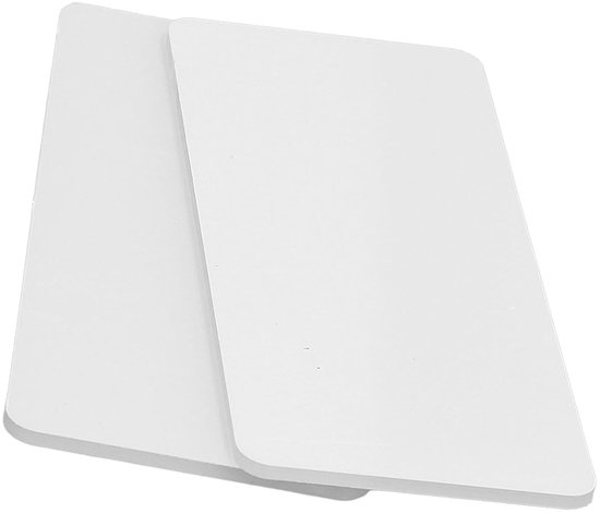 Gestanste Machine Snijpads - Snijplaten Stansmachine - Handwerk Maken - Polycarbonaat Kunststof - 150 x 65 mm - Transparant — afbeelding 2