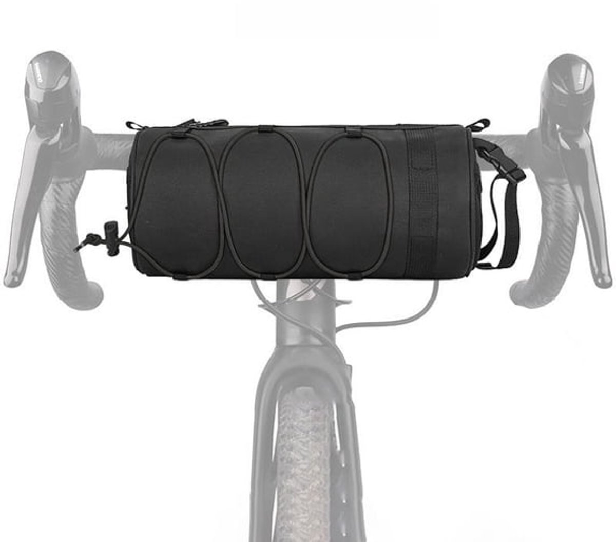 Fietstas Geschikt voor op het stuur, fietstas aan de Geschikt voorkant, fraGeschikt vooras, opbergtas, Geschikt voor mountainbikes en racefietsen.