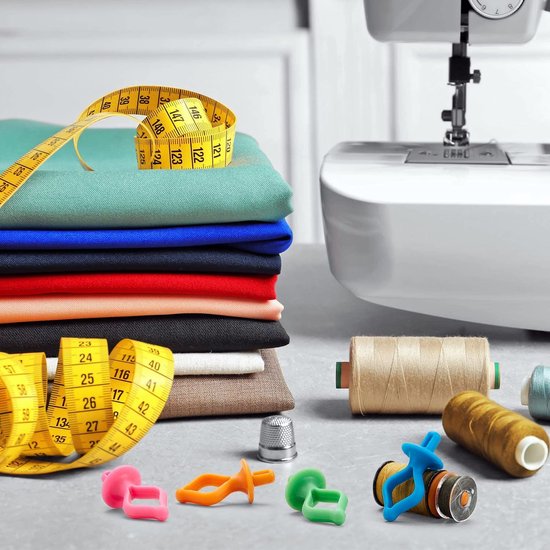40 stuks garnspoelhouders, spoelhouder spoeldraadhouder, houdersclips bobijnhouder spoelhouder garnrollenhouder clips spoelhouders naaimachinetoebehoren — afbeelding 3