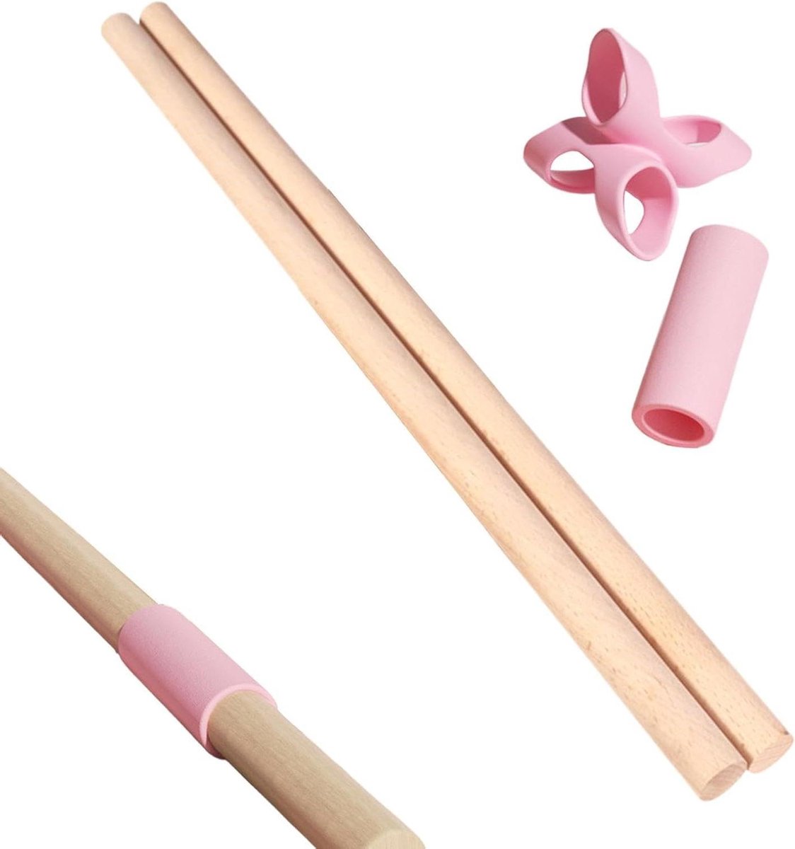 Yoga Corrector - Stretching Bar - Houding Verbeteren - Nek Rugklachten Verlichten - 60 cm - Houtkleur