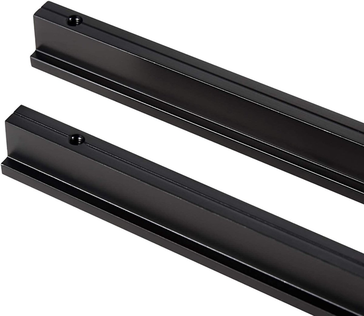 2 Stuks L-vormige Keuken Kastdeurgrepen - Aluminium Handgrepen voor Laden en Kasten, 320mm Gatenafstand