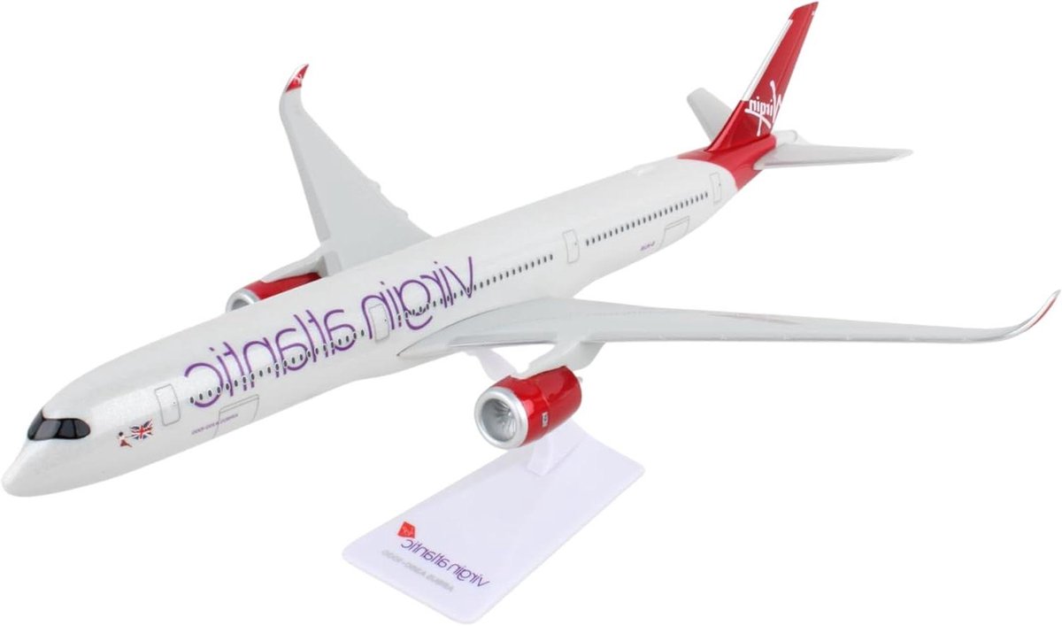 Vliegtuig Model - Schaalmodel Vliegtuig - Verzamelen Tentoonstellen - Officieel Gelicentieerd - 30.5 cm Lengte - Wit
