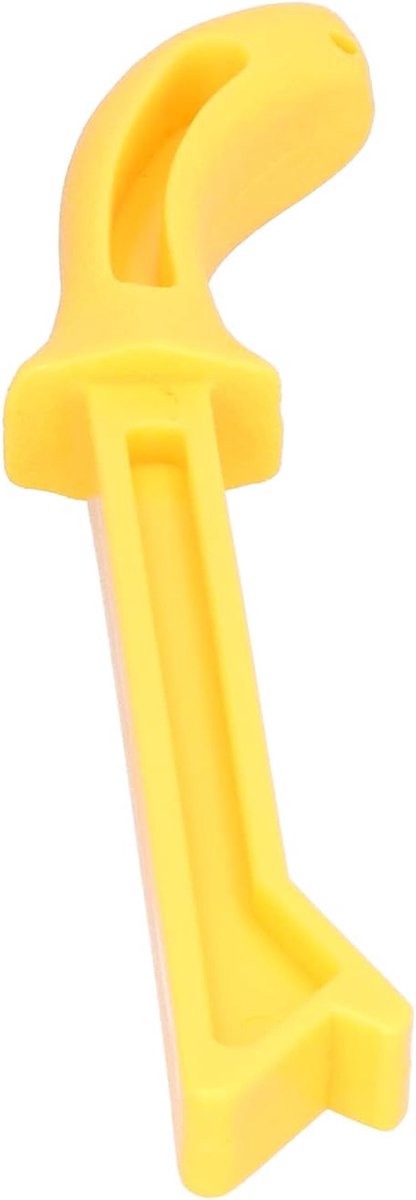 Veiligheid Duwstok - Houtbewerking Hulpmiddel - Werkstuk Stabiliseren - Ergonomisch Ontwerp - 29 cm Lengte - Oranje