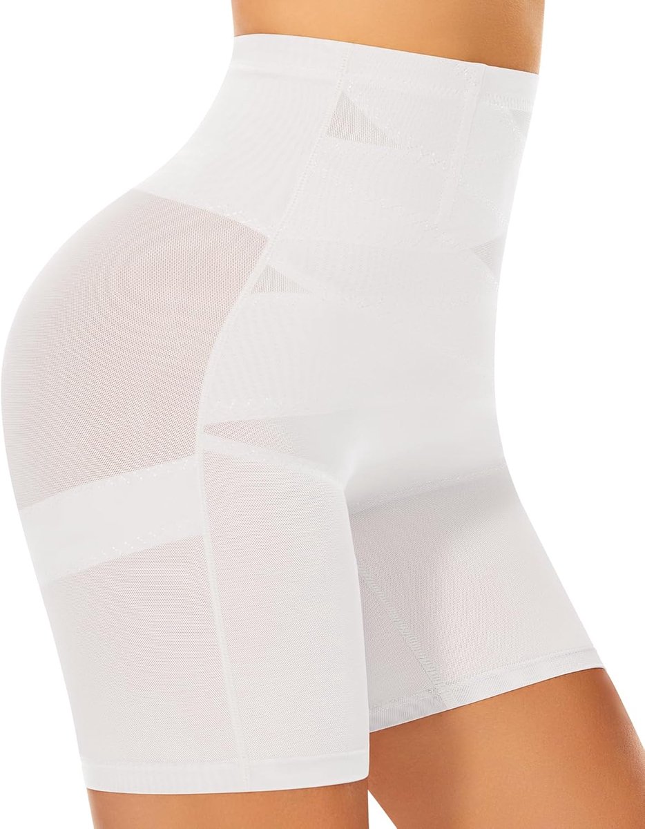 Shapewear buikweg onderbroek voor dames, hoge taille, buikwegbroek, korsetbroek, panty met pijpen, midderpants, shorts, body shaper, buikweg-ondergoed, broek onder jurk, korte shorts
