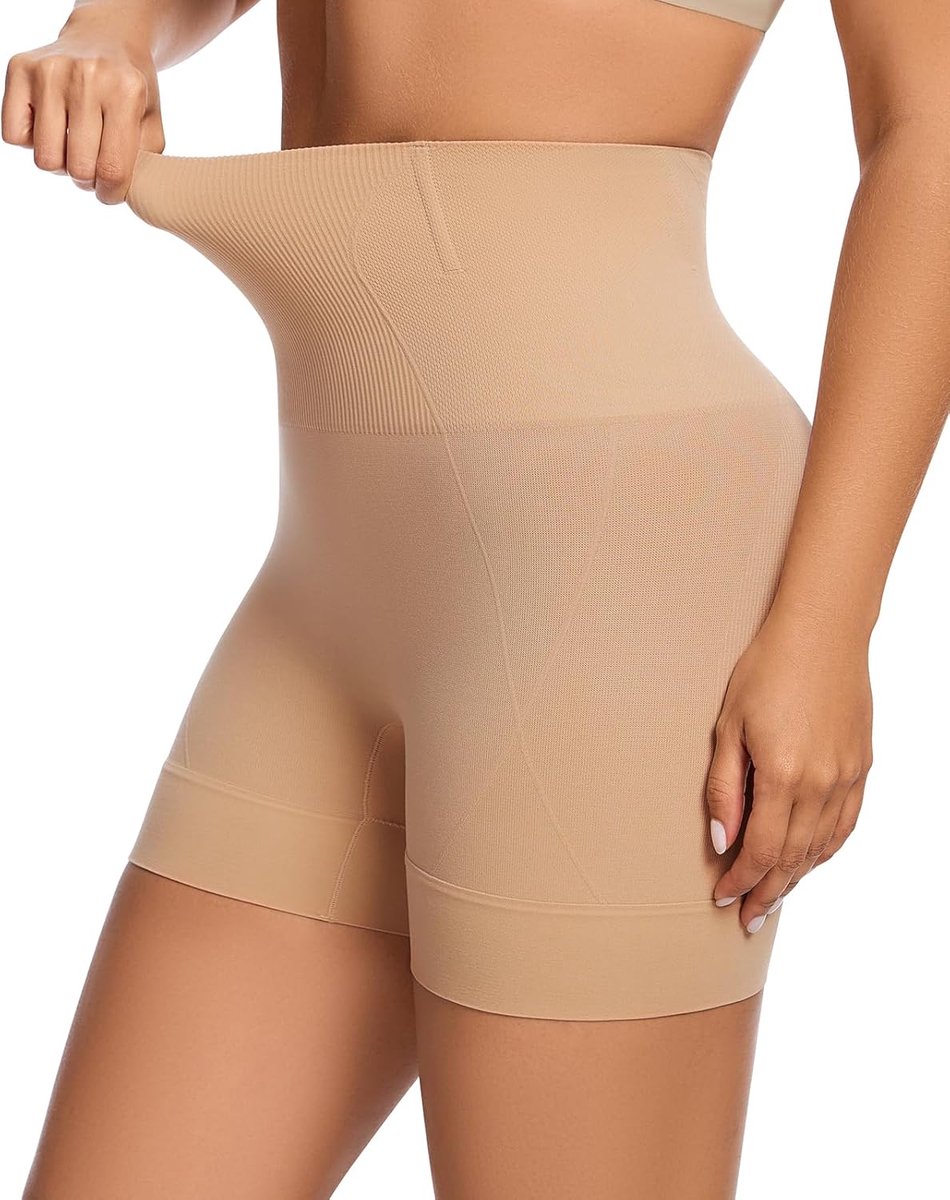 Korsetbroek voor dames, buikweg, shapewear met pijpen, corsetbroek, sterk vormend ondergoed, figuurvormende onderbroek, shaping broek, slip-ondergoed