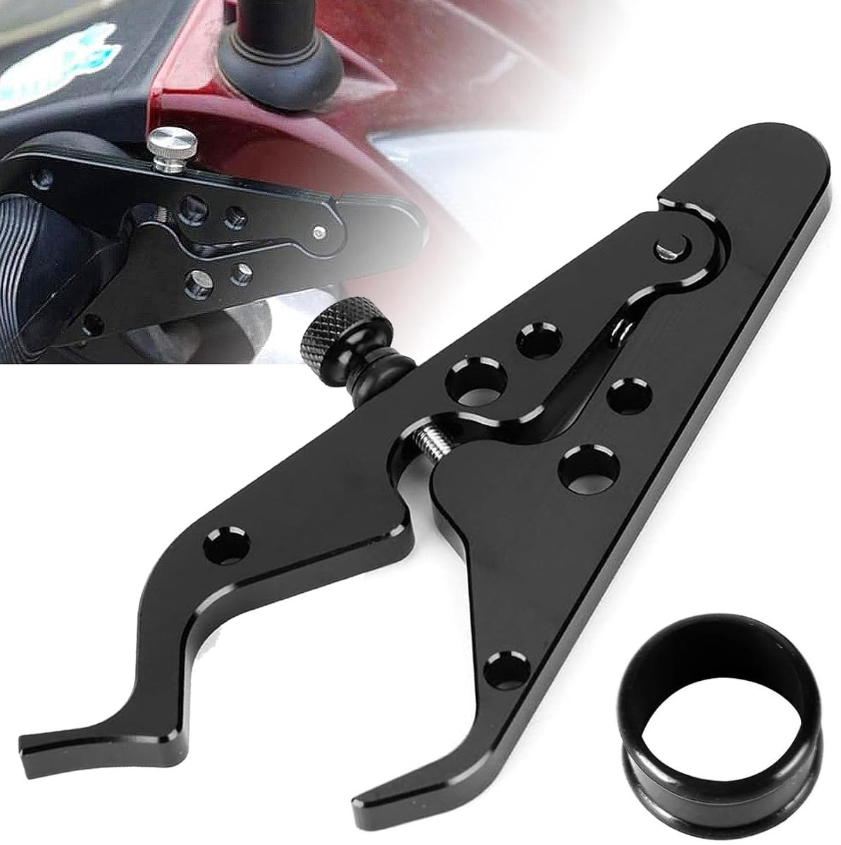 Tempomat, Tempomatt motorfiets, universele Cruise Control, Assist Cruise Control klem, motorfiets gashendel vergrendeling, voor de meeste motorfietsen sportmotorfietsen