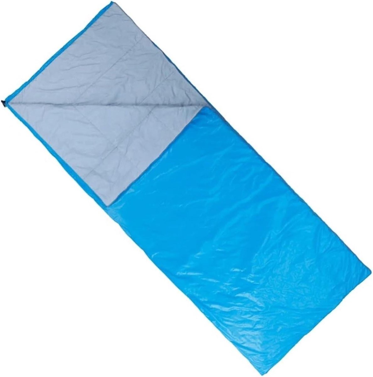 Katoenen Slaapzak - Kampeerzak Outdoor - Buitenactiviteiten - Lichtgewicht Ontwerp - 190x70 cm - Blauw
