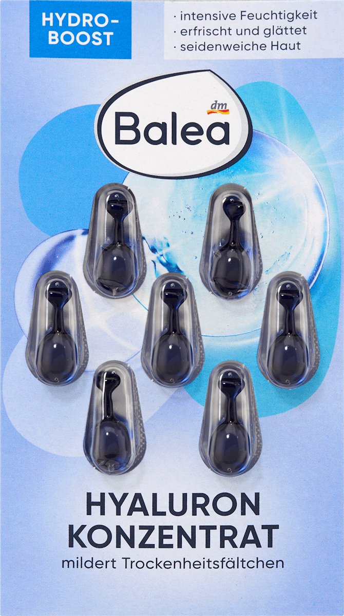 Balea Hyaluron Gezichtsconcentraat – 7 Capsules