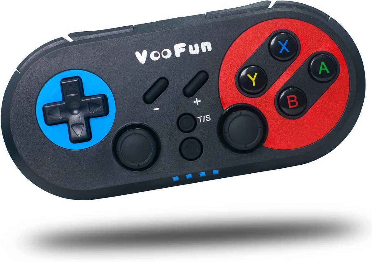 SnelShoppen - Draadloze Switch Controller Gamepad met Bluetooth, 6-Assige Gyrosensor, Turbo Functies voor Switch, Lite, OLED, PC, PS3 en Android TV