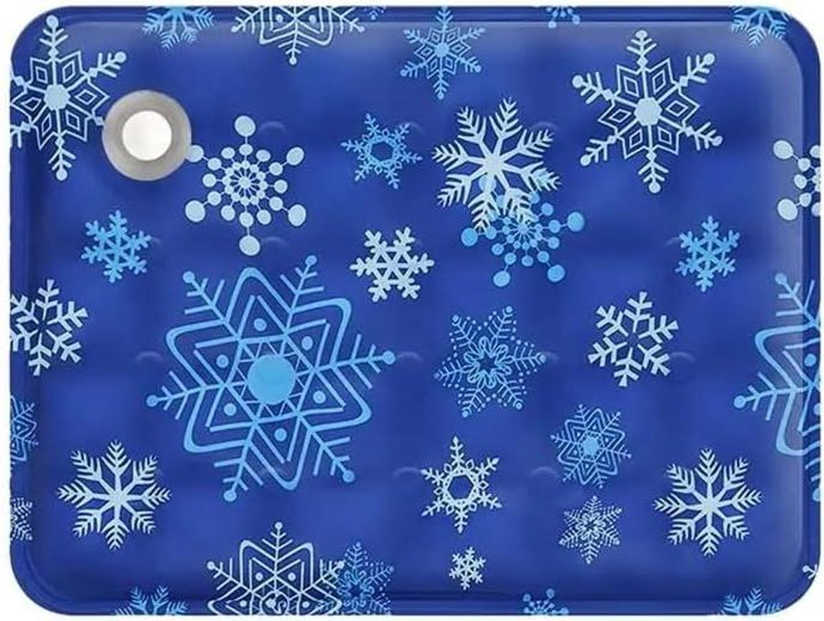 Koelmat Huisdier - Huisdierkoeler Mat - Comfort Bieden - Zelf Koelend - 50 x 60 cm - Blauw