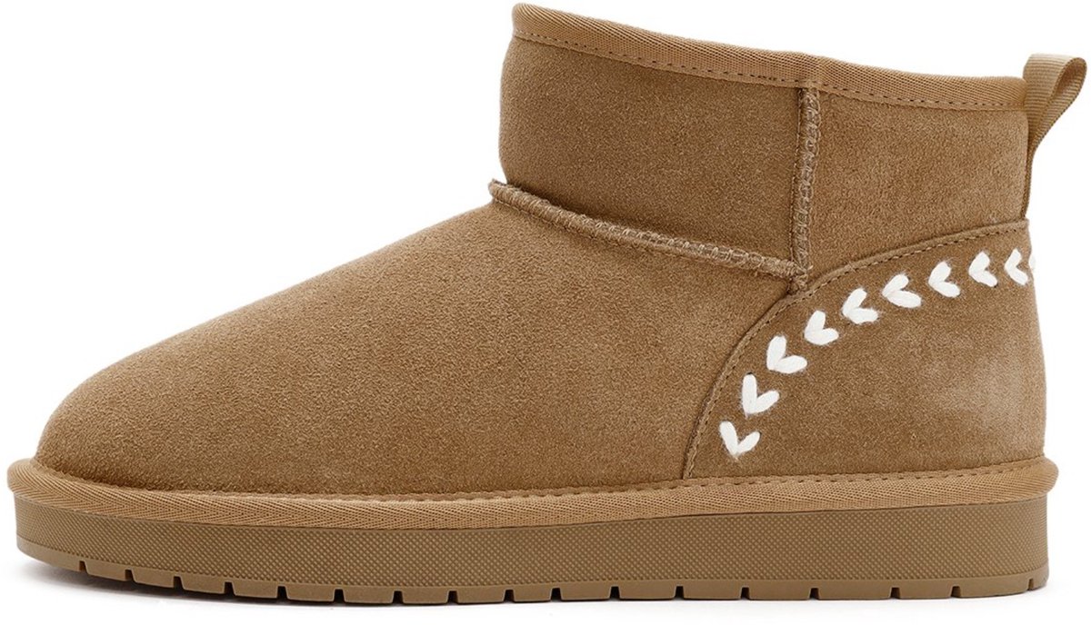 DERIMOD Teddy Boots Suede Leather Teddy Boots