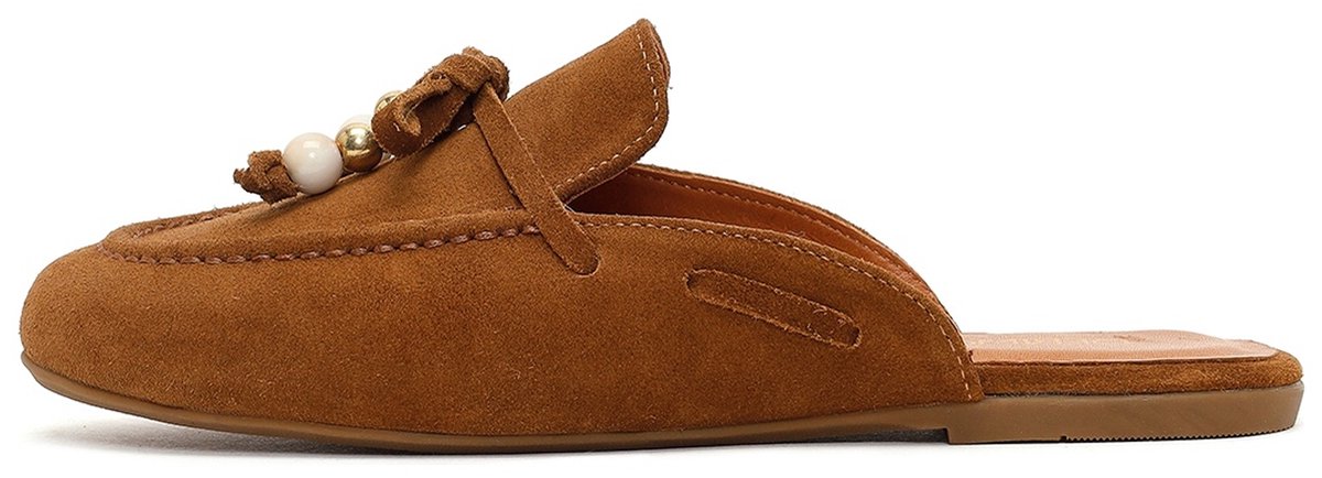 DERIMOD Loafer Muiltjes Suède Loafer Muiltjes