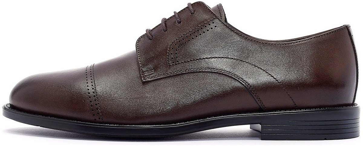 DERIMOD Klassieke Veterschoenen Leren Klassieke Veterschoenen