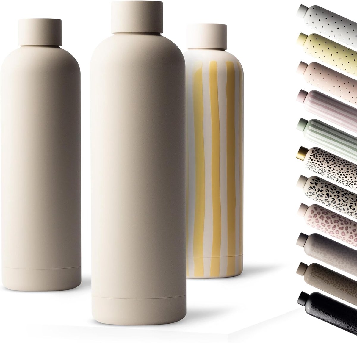 Thijox - Thermosfles 750 ml - Lekvrij, BPA-vrij, Roestvrij Staal - Houdt Dranken 24 Uur Koud en 12 Uur Warm - Ideaal voor Camping, Sport, Kantoor en D