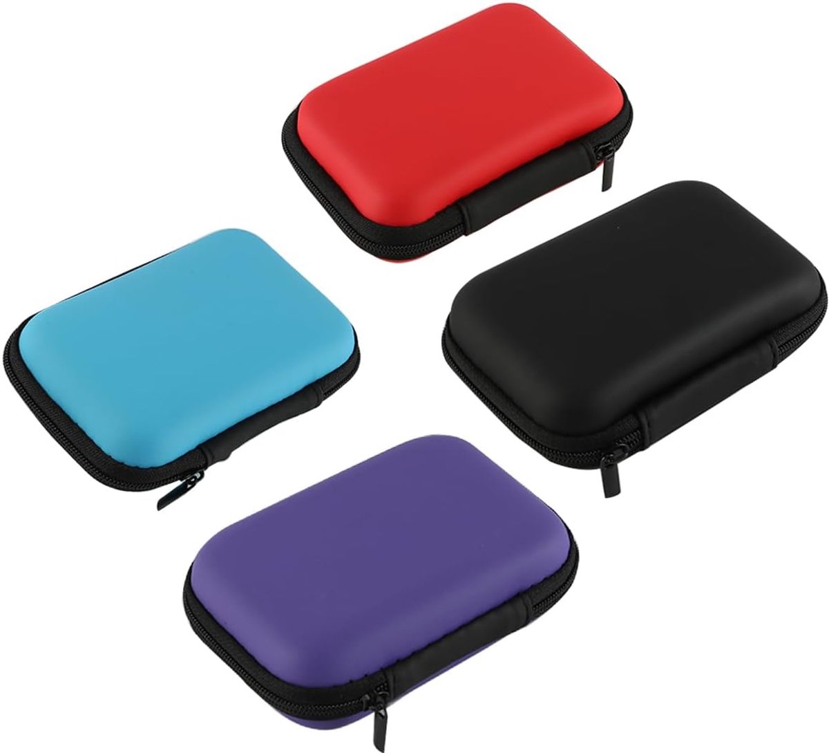 SnelShoppen - Waterdichte 4 Game Card Case - Kaart Organizer - Shock-absorberend EVA - Geschikt voor UNO - Compact en Licht - Ideaal voor Reizen, Fees