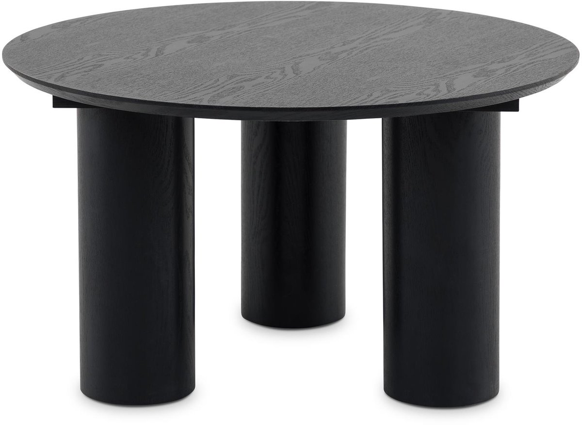 Salontafel ESTER 70 cm rond – Zwart