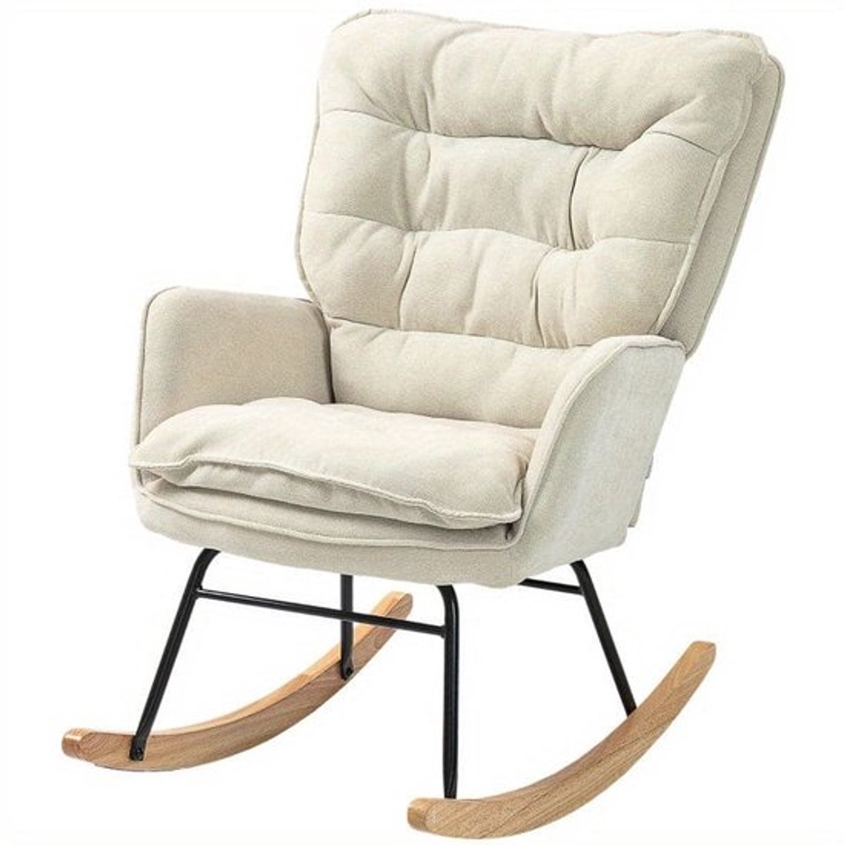 Schommelstoel – Relaxstoel – Fauteuil – Loungestoel – Schommelstoel Babykamer – Extra Bree