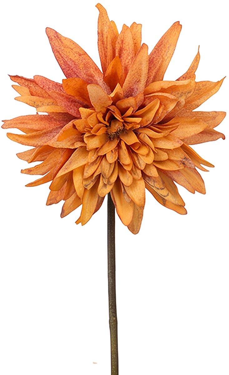 Clayre & Eef Kunstbloem Oranje Kunststof