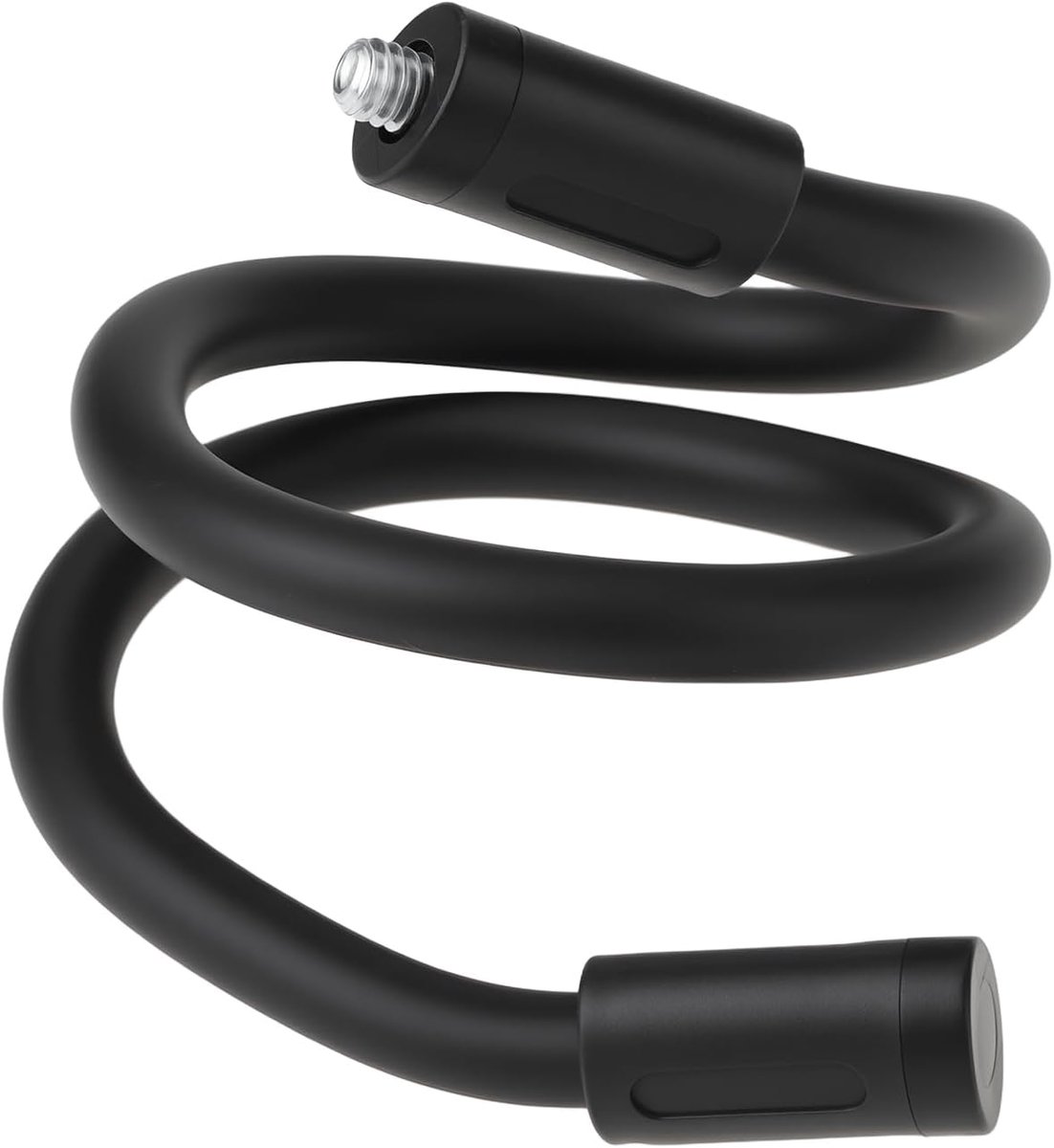 SnelShoppen - Flexible Bracket 1/4'' Twist Mount Bevestigingsbeugel voor Crib Bewakingscamera, Zwart - Verstelbaar en Stevig voor Optimale Beveiliging