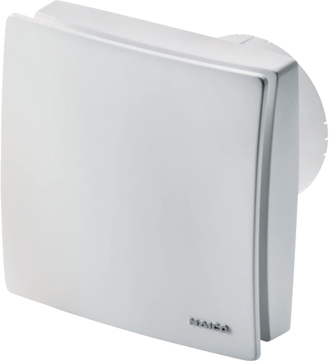 SnelShoppen - ECA ipro ventilator voor kleine kamers - Elektrische binnenvergrendeling - Volautomatisch - Wit Ø 100mm - Ideaal voor badkamer, keuken,