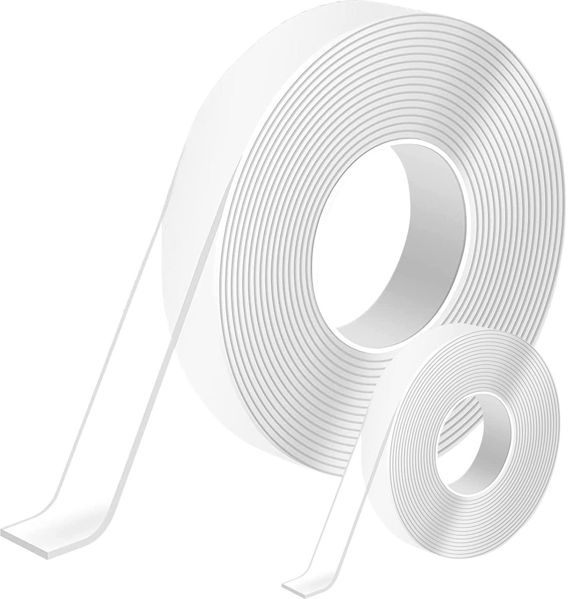 SnelShoppen - 7m Dubbelzijdige Tape - Sterke Nano-Kleverige Tape - Transparante Zelfklevende Postertape - Multifunctioneel voor Thuis en Kantoor - 2 c