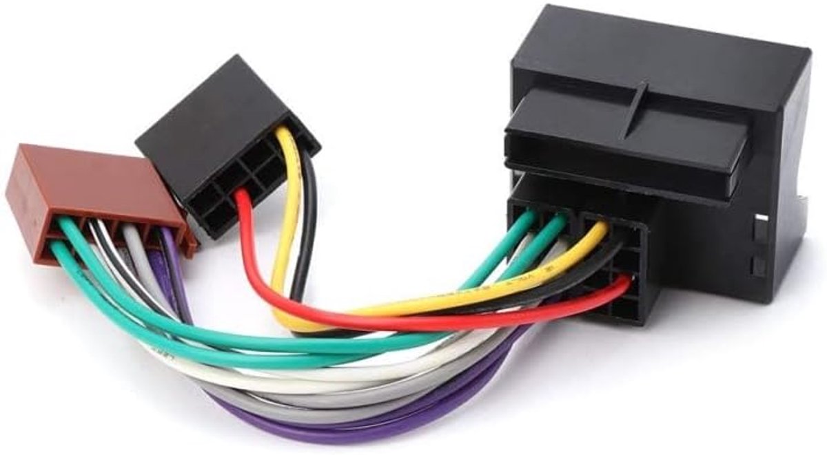 SnelShoppen - Wiring Harness Adapter Connector Car Radio ISO Compatibel voor Citroën Peugeot - Ideaal voor C3, C4, C6, C8, Berlingo, Jumpy, Expert, 20