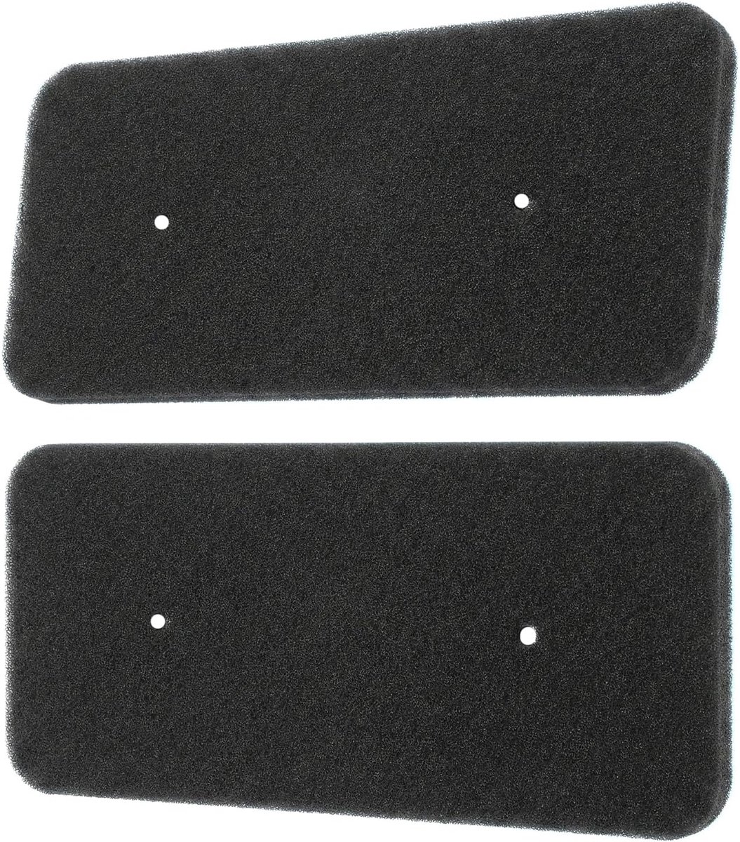 SnelShoppen - 2 stuks Wasdroger Spons Filter - Droger Filter Vervanging - 275x125x10mm Schuim Filter voor Optimaal Droogresultaat