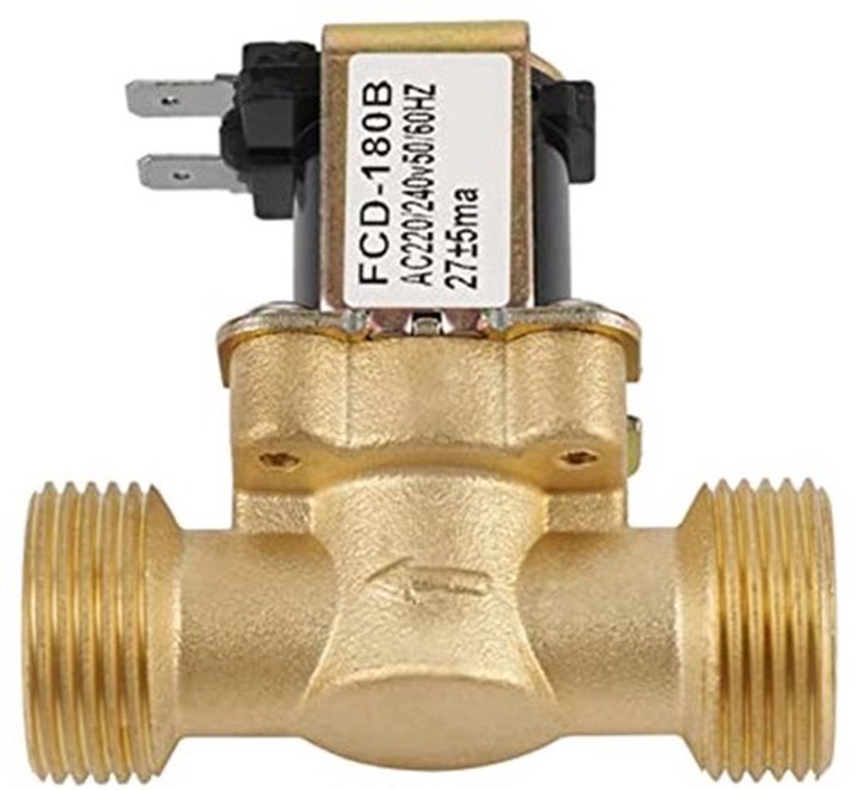 G3/4 Waterinlaat - 4 Zoll Magnetventil 230V - Normaal Gesloten
