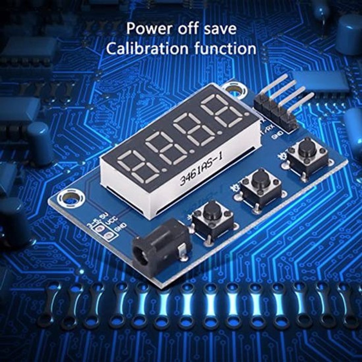 Gewichtssensor - Digitale Weegschaal Module - DC 3-5,5V - Duurzaam Kunststof