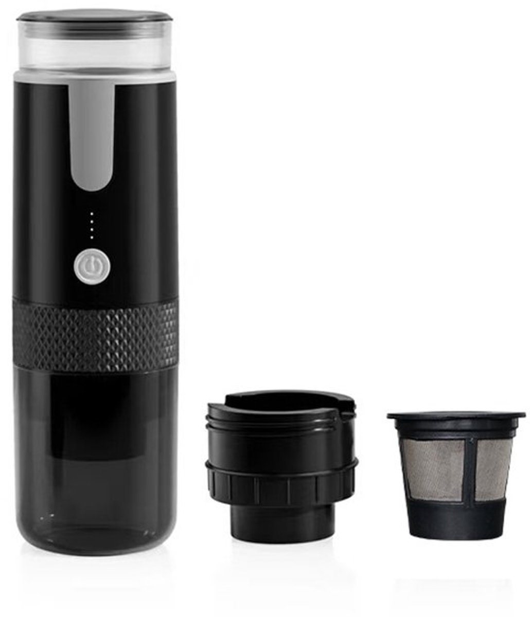 koffiemachines - koffiemachine - draagbare koffiemachine - Draagbare espressomachine - Draagbare elektrische espressomachine - Oplaadbare mini-handkoffiezetapparaat - Compatibel met koffiecapsules, gemalen koffie - voor kamperen, reizen, camper