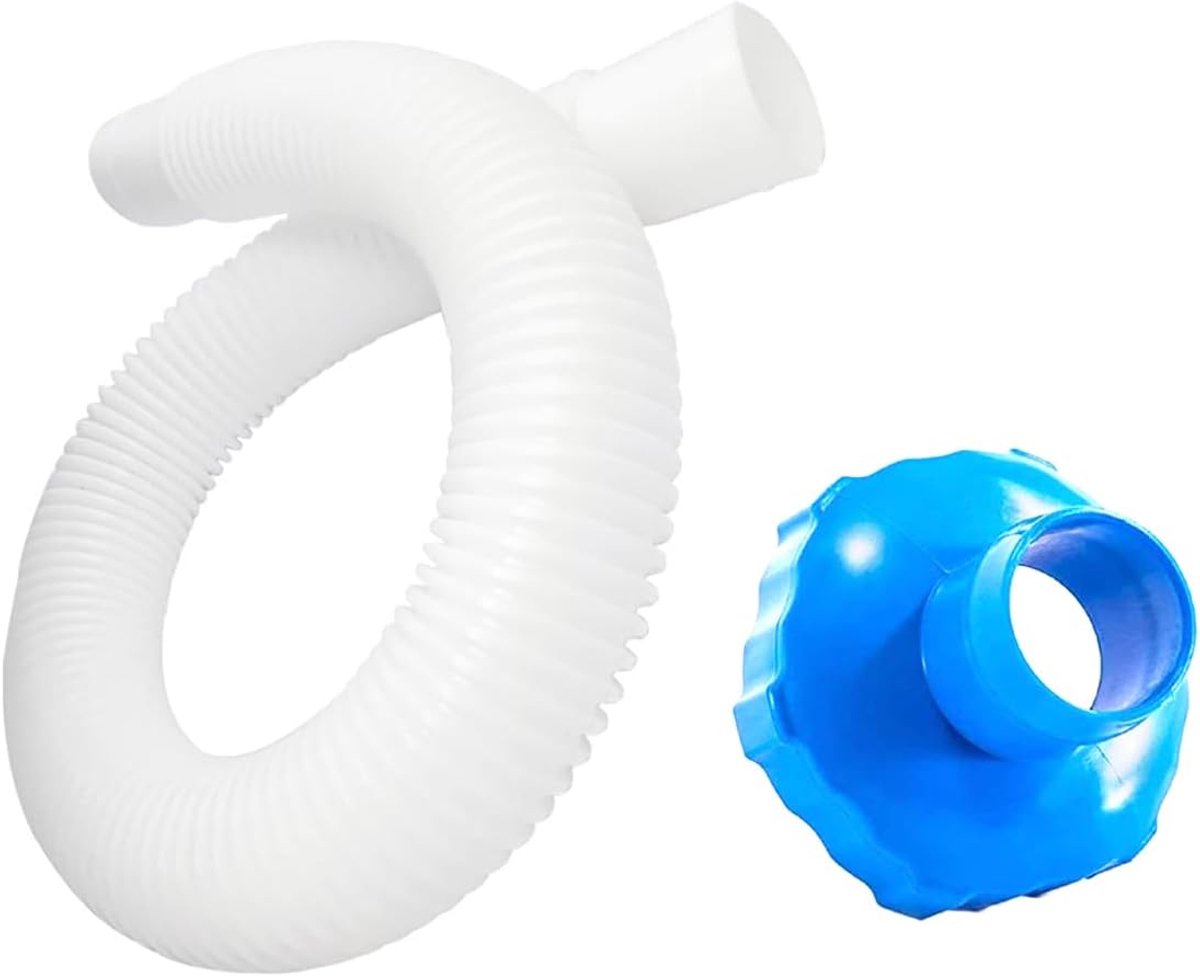 SnelShoppen - Vervangende Pool Adapter met Slang voor Boven Grond Zwembad Reinigingssysteem - Accessoires voor Skimmer en Slang Vervangingskit - Eenvo