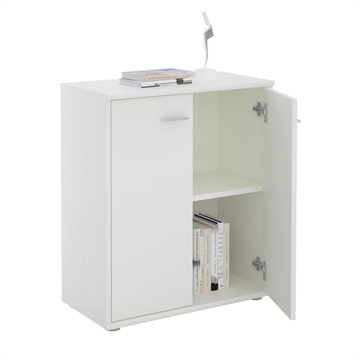Commode TOMMY met 2 deuren - Wit