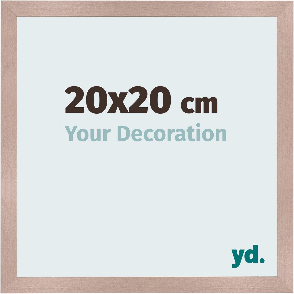 Your Decoration - Fotolijst 20x20 cm - MDF - Oudroze - Bologna