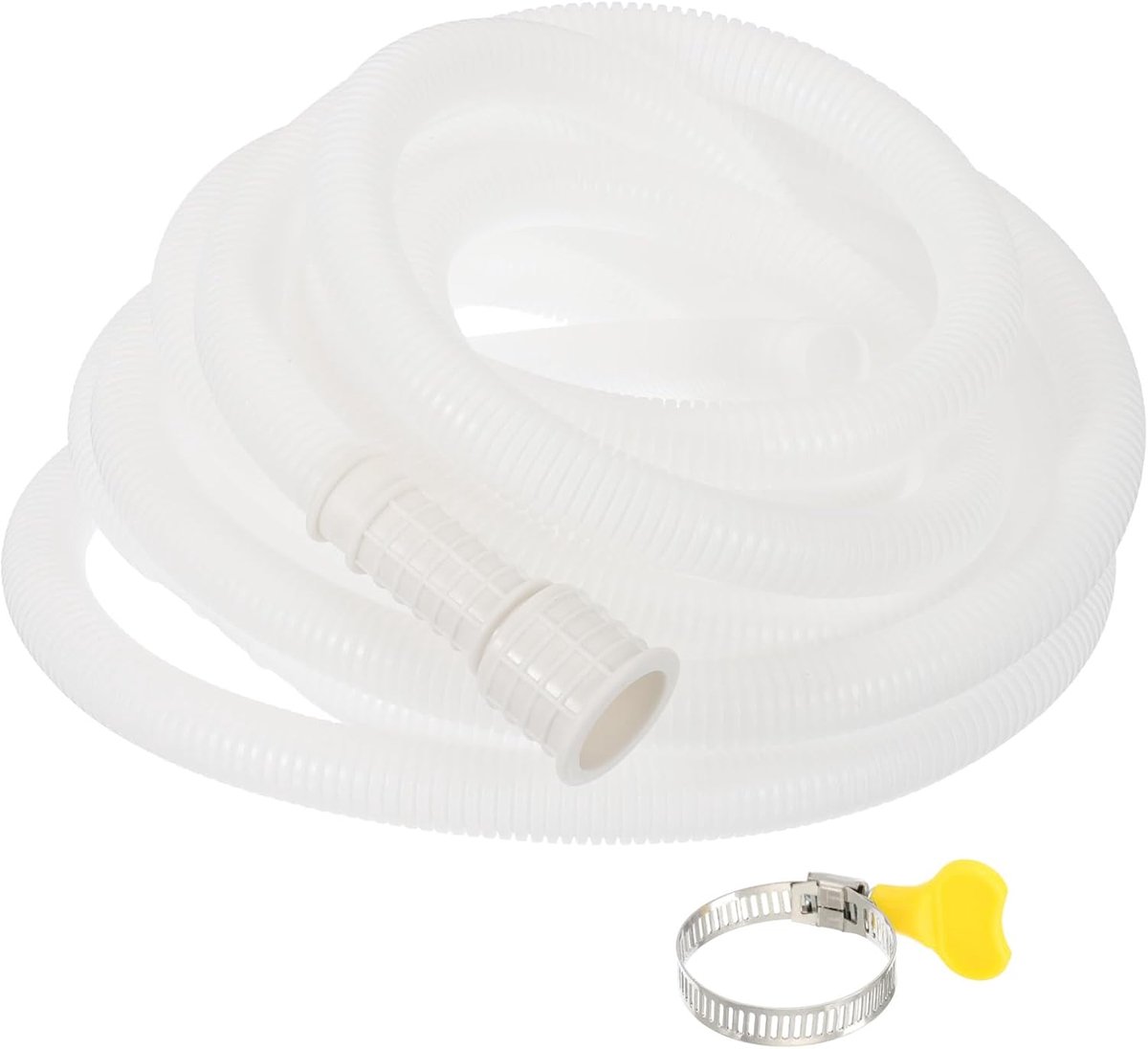SnelShoppen - Universele Air Conditioner Drain Kit 6m - AC Afvoerslang met Klem, Rubber Adapter voor Mini-Split, Raam AC, Ontvochtiger, Keuken, Badkam