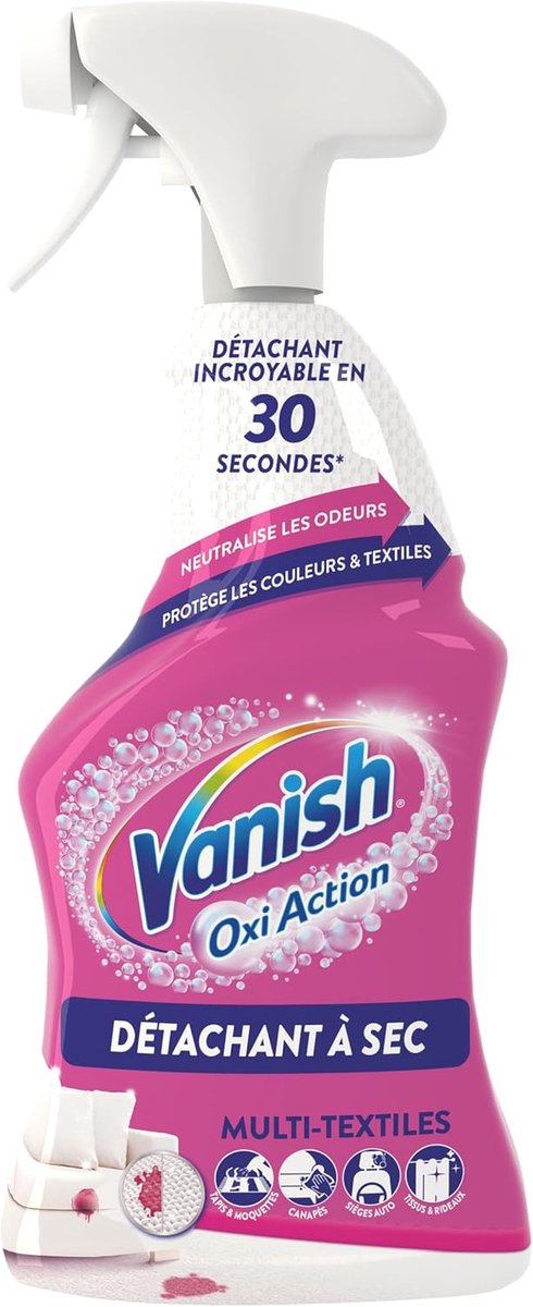 SnelShoppen - Vanish Oxi Action Gold Vlekkenverwijderaar Tapijt en Bekleding 500 ml - Krachtige Oxi Action Formule voor Vlekken, Geurtjes en Onderhoud