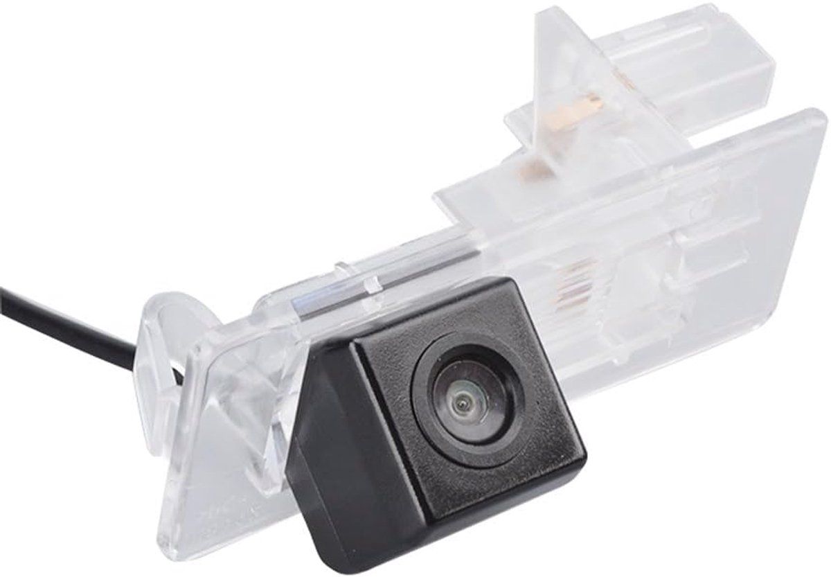 SnelShoppen - CCD Achteruitrijcamera met Nachtzicht voor Renault Fluence, Duster, Megane, Latitude, Scenic 2, Laguna 2/3 - IP67 Waterdicht, Hoek 165V/