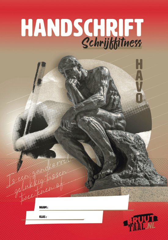 Werkboeken BruutTAAL - HandSchrift havo - cover