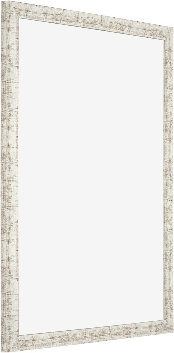 Fotolijst 25x30 cm - MDF - Wit Vintage - Benno